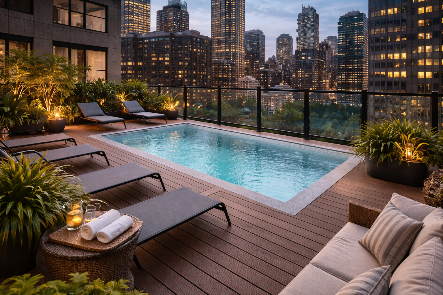 Bayto concrete plunge pool